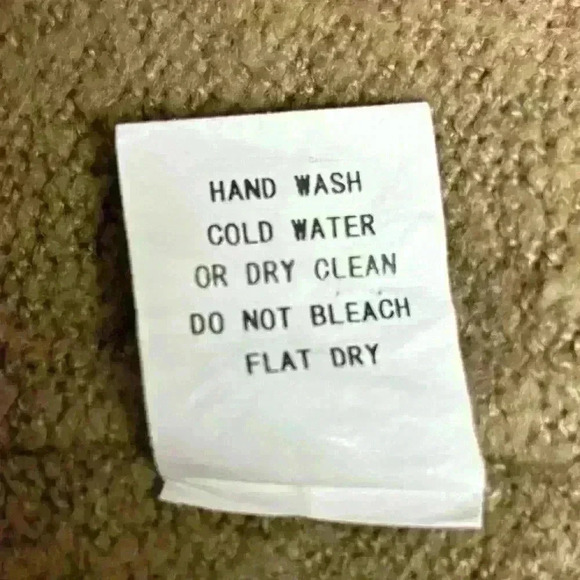 Urban Daizy Double Mock Neck Sweater Color Tan Size M/L - Picture 10 of 11